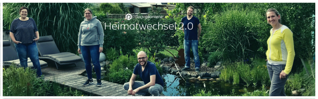 In eigener Sache: Die Pflegepioniere wechseln Ihre  Firmen-„Heimat“